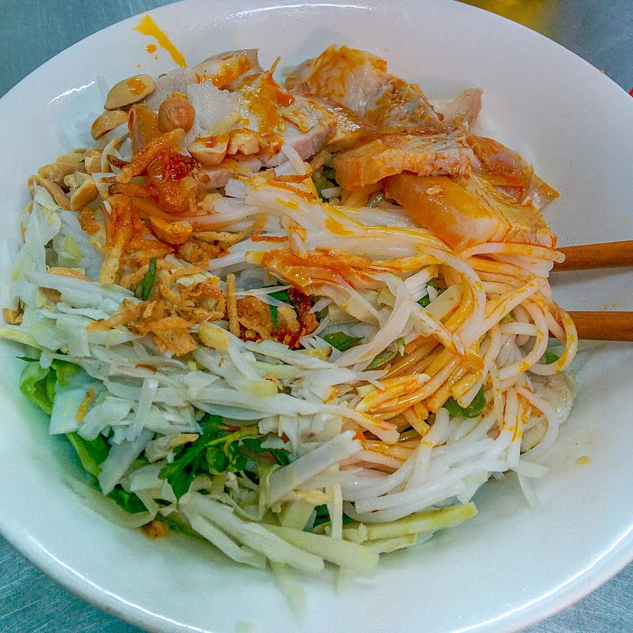 Ảnh minh họa: Bún mắm nêm kiểu Đà Nẵng – Bún mắm Bà Đông